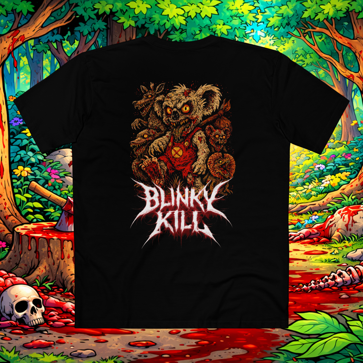 Blinky Kill Tee - Distorted Reality