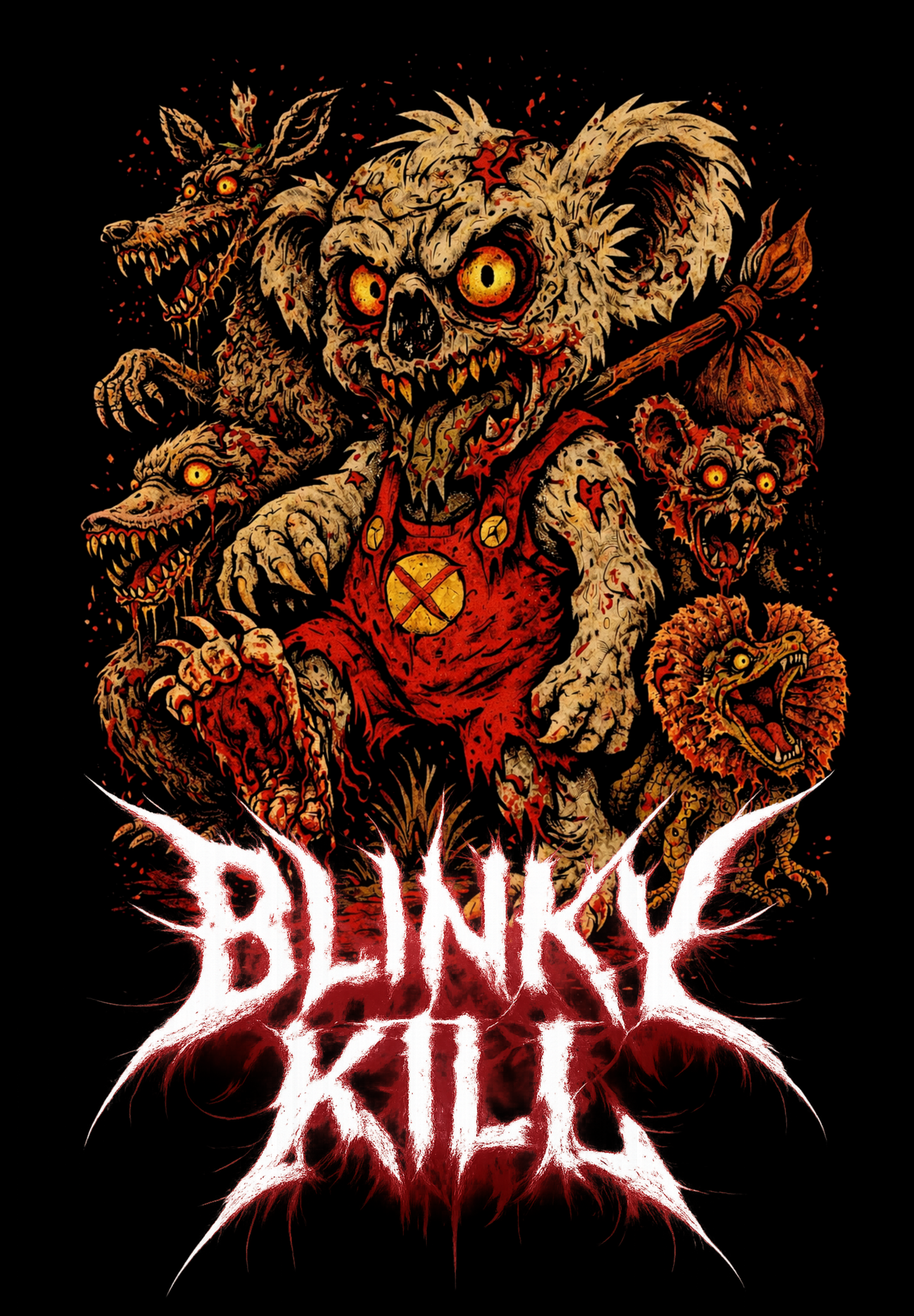 Blinky Kill Tee - Distorted Reality